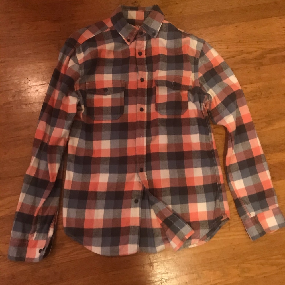 Merona flannel size small
